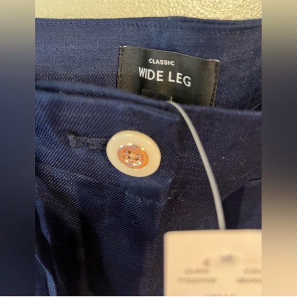 White House Black Market Navy Linen Women's Suiting. NWT - Picture 11 of 16